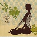 Balanced Art Poster Print by Bella Dos Santos, 12x12