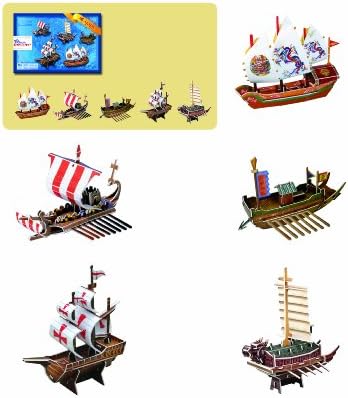 Scholas Jigsaw 3D Puzzle Medieval Ship Serie