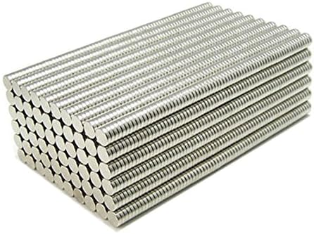 100x Neodymium Rare Earth Magnets 3x1mm Disc ( 1/8" x 1/32" ) Refrigerator Magnetic Craft Super Strong Pinnwand N35 Magneten Supermagnet Aimant