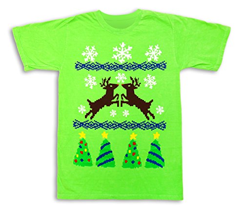 Ugly Christmas Sweater Reindeer T-Shirt