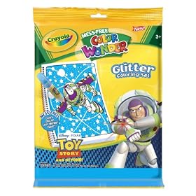 Crayola Color Wonder Glitter Coloring Kits Toy Story by Crayola