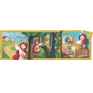 Little Red Riding Hood Silhouette Puzzle by Djeco