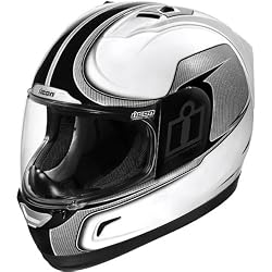 Icon Reflective Men's Alliance Sportsbike Motorcycle Helmet - 2011 Model
