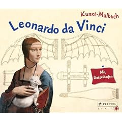 Kunst-Malbuch Leonardo da Vinci