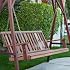 Rainbow Arts Diamond Back Wood Porch Swing - RM047
