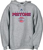 Detroit Pistons Adidas True Hooded Sweatshirt