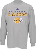 Los Angeles Lakers Youth Adidas True Logo Long Sleeve Tee