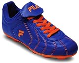 Boy's Fila CALCIO III Soccer Cleat Sneakers BLUE 2.5 M