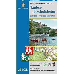 LGL BW 50 000 Freizeit Tauberbischofsheim: Bauland - Unteres Tauberland