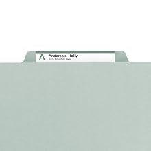 Smead Pressboard Folder, Legal, 1/3 Cut Tab, 2-Inch Expansion, 25 per Box (18234)