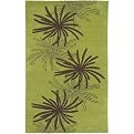 Strike Home Rug Collection - Lime Green
