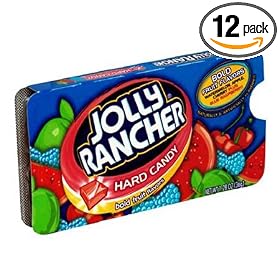 Hersheys Jolly Rancher Assorted Pack, 1.28-Ounces (Pack of 12)