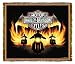 Harley-Davidson&reg; Motorcycles Flame Riders Throw Blanket