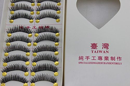 New 10 Pair Handmade Natural Soft Long False Eyelashes Fake Eye Lash P29