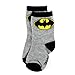 Batman Toddler 6 pack Crew Socks (2T/3T, Batman Pow!)