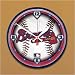 Atlanta Braves Baseball Wall Clock