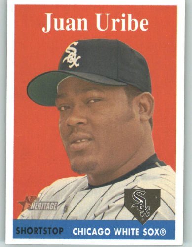 2007 Topps Heritage #74 Juan Uribe - Chicago White Sox (Baseball Cards)