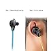 Intcrown S960 Bluetooth Headphones V4.0 Wireless In-ear Earbuds Headset for Running GYM Exercise Built in Microphone (Black)