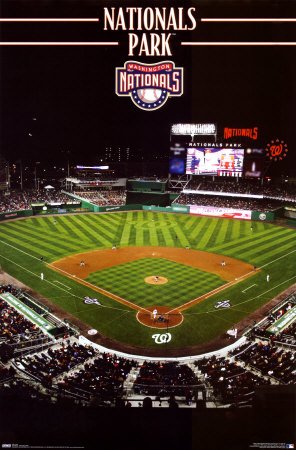 Washington Nationals Park Poster Print, 22x34