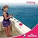 Abco Tech Water Resistant Wireless Bluetooth Shower Speaker with Suction Cup and Hands-Free Speakerphone, Pink