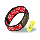 Parakito - Bracelet Velcro Para'kito ROUGE Motif - 1 Bracelet et 2 recharges
