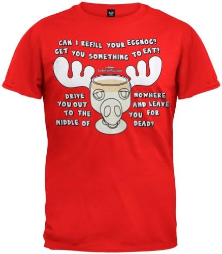 National Lampoon - Mens Moose Mug T-shirt 2X-Large Red