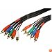 Cables Unlimited AUD-1380-06 6 Feet RCA Component Video/Audio Cable