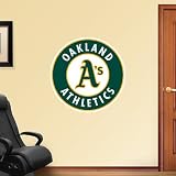 MLB Oakland Athletics Logo Vinyl Wall Graphic Decal Sticker Poster