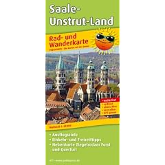 Rad- und Wanderkarte Saale-Unstrut-Land: mit Ausflugszielen, Einkehr- & Freizeittipps, Nebenkarte Ziegelrodaer Forst und Querfurt, wetterfest, ... wetterfest, reissfest, abwischbar, GPS-genau