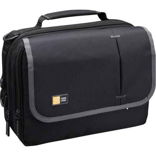 Case Logic Portable DVD Player Case - Top-loading - Nylon - Black - Black