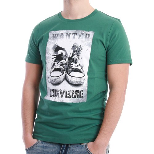 Converse T-Shirt Men - CHUCKS T - Retro Green Größe: XL
