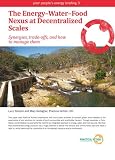 The energy-water-food nexus at decentralized scales : synergies, trade-offs, and how to manage them