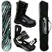 AIRTRACKS SNOWBOARD SET - BOARD FLASH 150 - SOFTBINDUNG STAR PRO - SOFTBOOTS STAR PRO 41 - SB BAG