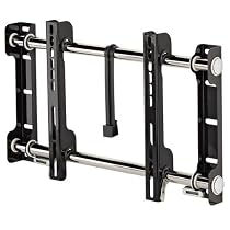 Hama - LCD TV Fixed Black Wall Bracket - 23" to 42" or up to 56kg