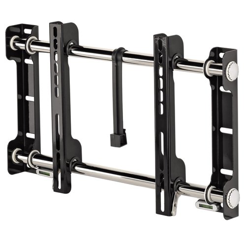 Hama - LCD TV Fixed Black Wall Bracket - 23" to 42" or up to 56kg