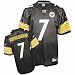 Ben Roethlisberger Youth Jersey: Reebok Black Replica #7 Pittsburgh Steelers Jersey - X-Large (18-20)
