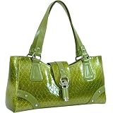 Snake Skin Embossed Shoulder Bag