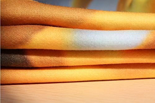 Lesleyharrison Lovely Animal Theme Blanket Sheet Fleece Blanket Throw Bedding Blanket Baby Blanket Travel Blanket (African Lioness With Cub, 50" x 60")