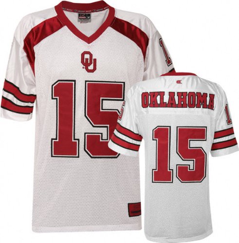 Buy Oklahoma Sooners -White- Franchise Football Jersey now!