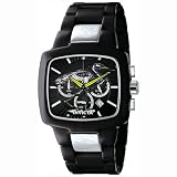 Invicta Midsize 5892 Adrenaline Collection Chronograph Heron Motif Black Corian Watch
