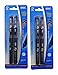Harbor R-2 2 Roller Ball Pens, 0.7mm Blue Ink (4 Pens Included), 2 Piece