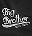 TeeStars - Gift for Big Brother 2016 Kids T-Shirt With Big Brother Stickers