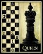 Classic Queen Art Poster Print by Andrea Laliberte, 8x10
