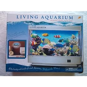 MerchSource Living Aquarium Animated Electric Ocean Lamp