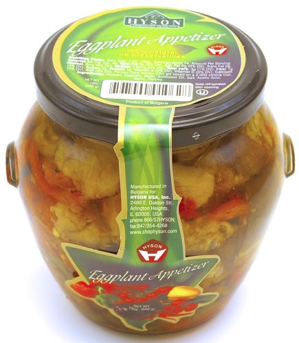Hyson Eggplant Appetizer, 19.05-Ounce Glass Jar (Pack of 3) by Hyson
