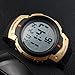 Gosasa LED Sports Military Men's Wristwatches 50m Waterproof Digital Casual Watch(Gold)