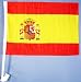 Suchen : 2er Set Autofahne Spanien