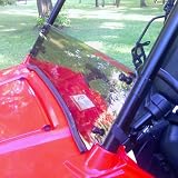 Extreme Metal Products EMP-10228-TINTED Tinted Half Windshield With Quick Connect... by AIT