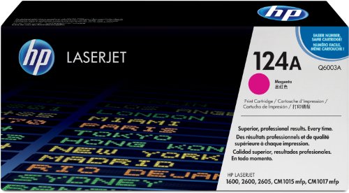 HP Original Magenta Q6003A Toner Cartridge for Color LaserJet