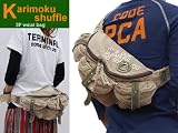 （カリモク）karimoku shuffle 3P ウエストバッグ BE/ベージュ(KAW-94033BE)の画像